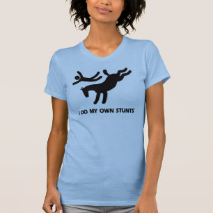 Camiseta Hago mi propio caballo de Stunts™: imagen chisto