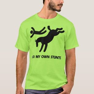 Camiseta Hago mi propio caballo de Stunts™: imagen chisto