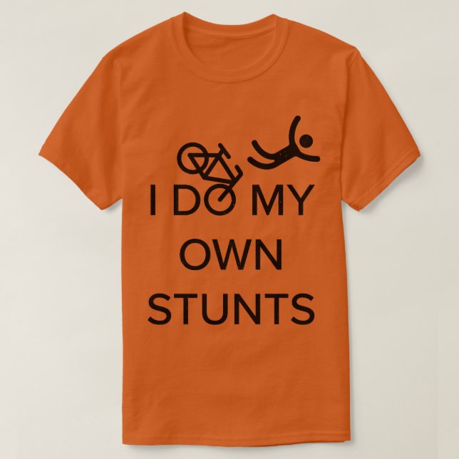 Camiseta Hago Mi Propio Ciclismo Gracioso (Diseño del anverso)