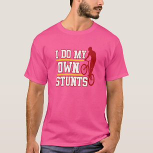 Camiseta Hago Mi Propio Ciclo De Ciclismo En Bicicleta En G