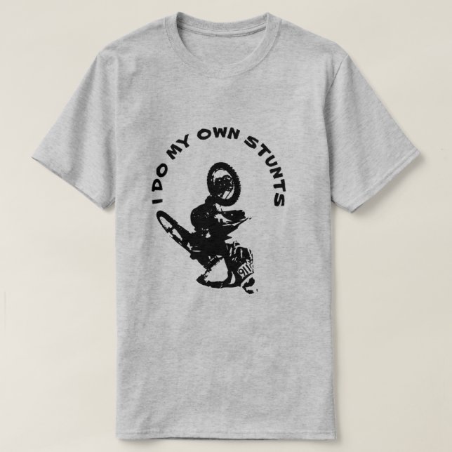 CAMISETA HAGO MIS PROPIAS PIEZAS MOTOCROSS 116 INVERTIDO 91 (Diseño del anverso)