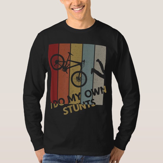 Camiseta Hago mis propias tonterías - Bicicleta de montaña  (Anverso)