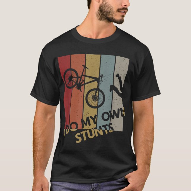 Camiseta Hago mis propias tonterías - Bicicleta de montaña  (Anverso)