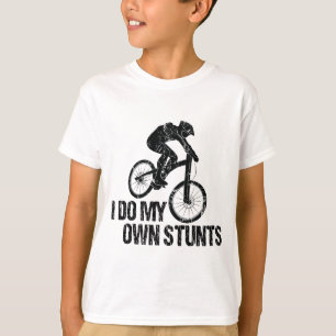 Camiseta Hago Mis Propias Tonterías Graciosas De Ir En Bici