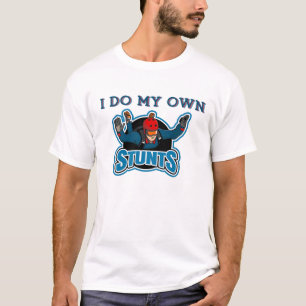 Camiseta Hago mis propios trucos de paracaidismo divertido
