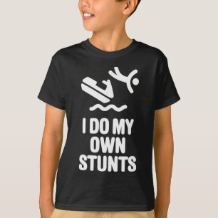 Camiseta Hago mis propios trucos Jet Ski Vehículo acuático