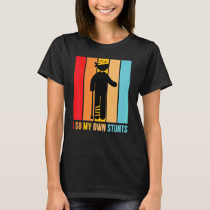 Camiseta Hago mis propios trucos Mejora Lesión Pierna Cab