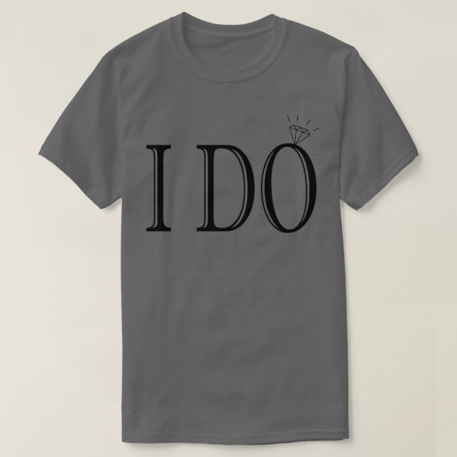 Camiseta Hago novia de diamantes (Diseño del anverso)