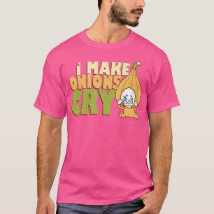 Camiseta Hago Onions Llorar Comida Chef Cocinar Almuerzo