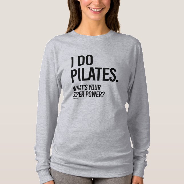 Camiseta Hago Pilates - cuál es su superpoder - .png (Anverso)