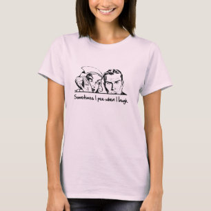 Camiseta Hago pis a veces cuando río