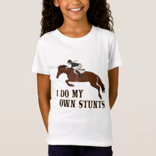 Camiseta Hago Propio Chica De Caballos De Pie