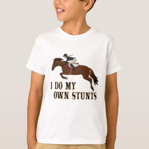 Camiseta Hago Propio Chica De Caballos De Pie