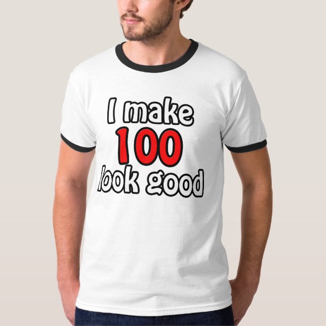 Camiseta Hago que 100 se vean bien (Anverso)