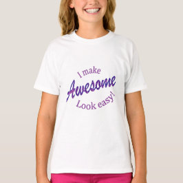 Camiseta Hago Que El Asombro Parezca Fácil