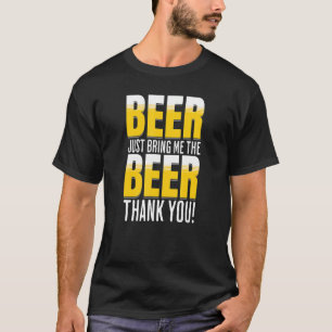 Camiseta Hago Que La Cerveza Desaparezca Bebiendo Chistes H