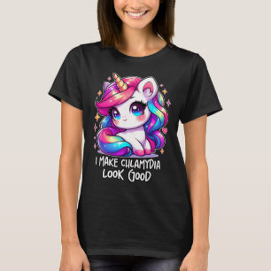 Camiseta Hago Que La Clamidia Parezca Buena Curiosa, Wei In