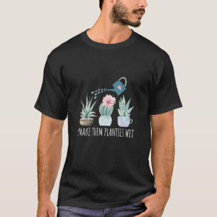 Camiseta Hago Que Las Plantas Atardezcan Suculentas Aguas