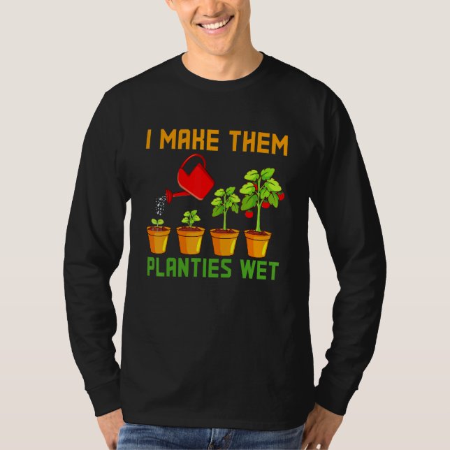 Camiseta Hago Que Las Plantas Se Hagan Oír (Anverso)