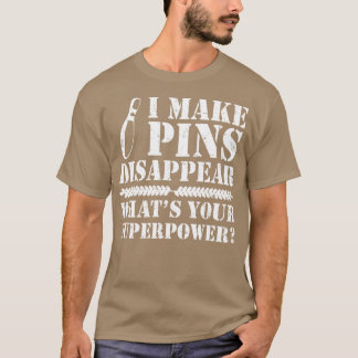 Camiseta Hago que los pines desaparezcan del boliche