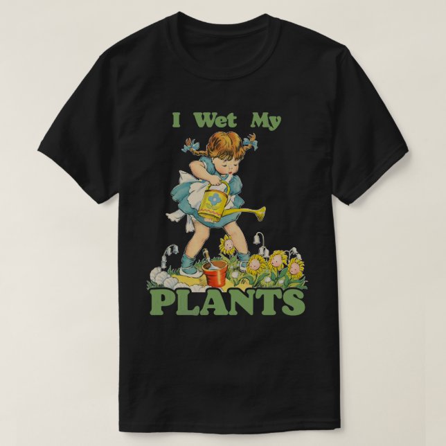 Camiseta Hago Que Mis Plantas (Diseño del anverso)