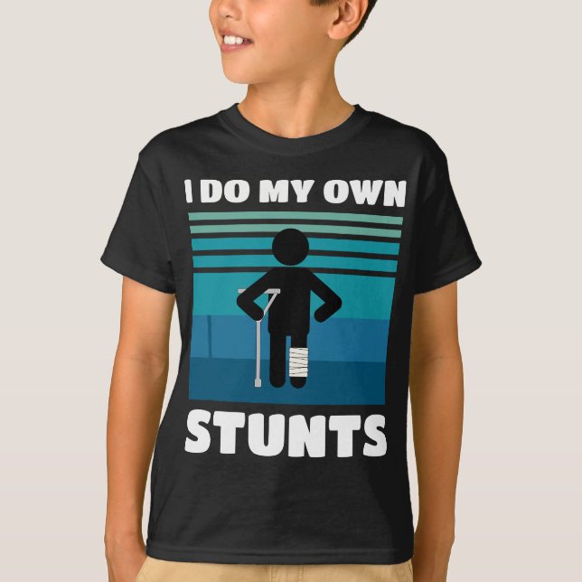 Camiseta Hago Que Mis Propias Tiras De La Pierna Funny Se M (Anverso)