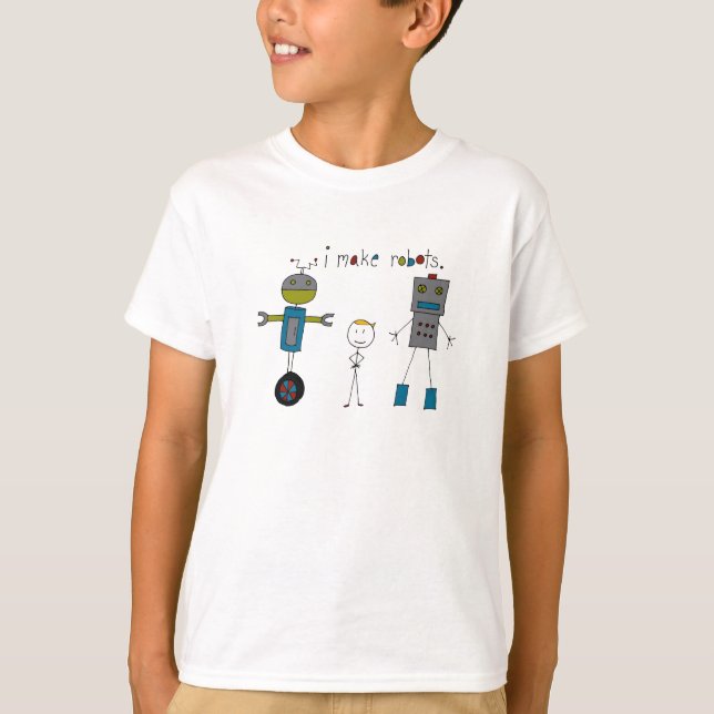 Camiseta Hago Robots (niño) Tee (Anverso)