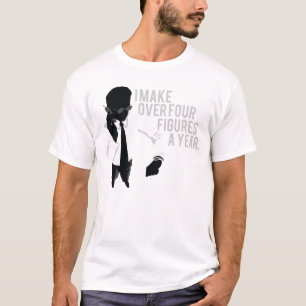 Camiseta Hago sobre cuatro figuras al año