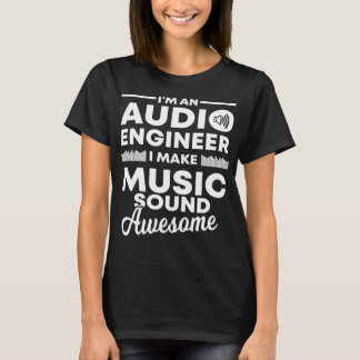 Camiseta Hago Sonido Musical Increíble Ingeniero De Audio G
