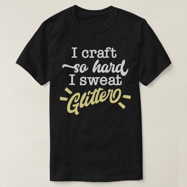 Camiseta Hago Tan Duro Que Sudor Una Cita Funny Maker Purpu (Diseño del anverso)