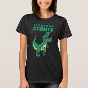 Camiseta Hago todas mis propias heridas en el brazo roto.