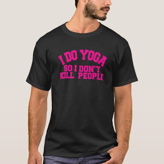 Camiseta Hago Yoga  1 (Anverso)