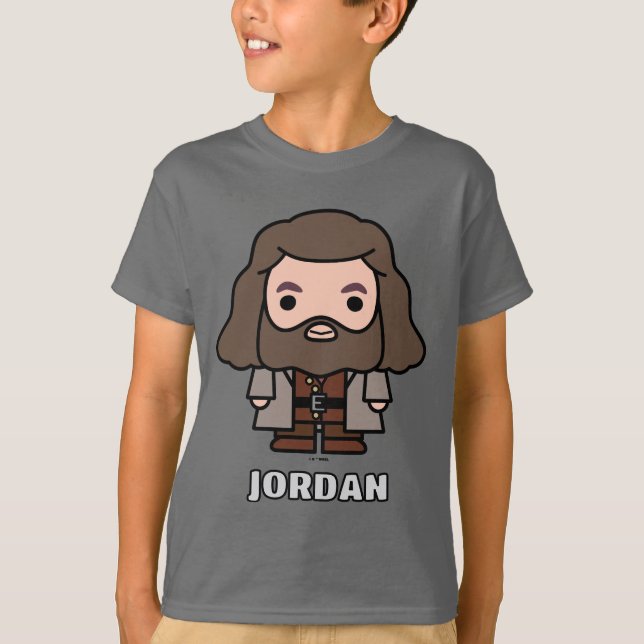 Camiseta Hagrid Cartoon Character Art (Anverso)