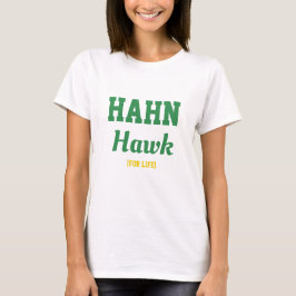 Camiseta Hahn Hawk High School Alemania, Oro Verde