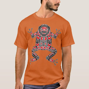 Camiseta Haida Frog American Indian Native America Indigeno