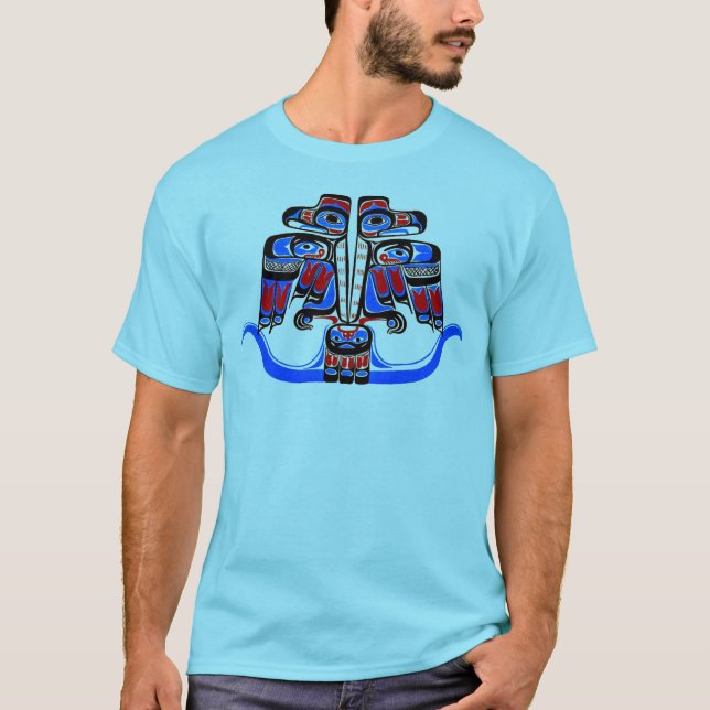 Camiseta Haida Thunderbird American Northwest Coast (Anverso)