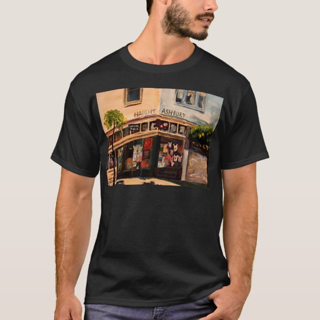 Camiseta Haight Ashbury en San Francisco (Anverso)