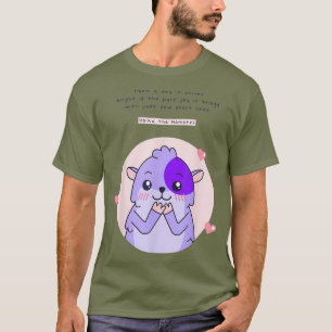 Camiseta Haiku el poema de hámster a día que brilla