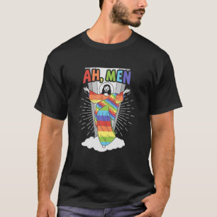 Camiseta Hail Gay Satan Gótico LGBT Orgullo gay divertido H