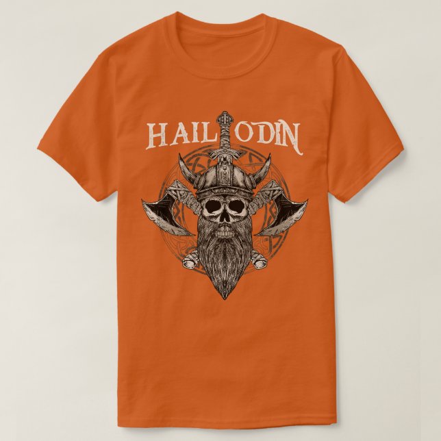 Camiseta Hail Odin Viking Valhalla 3 (Diseño del anverso)