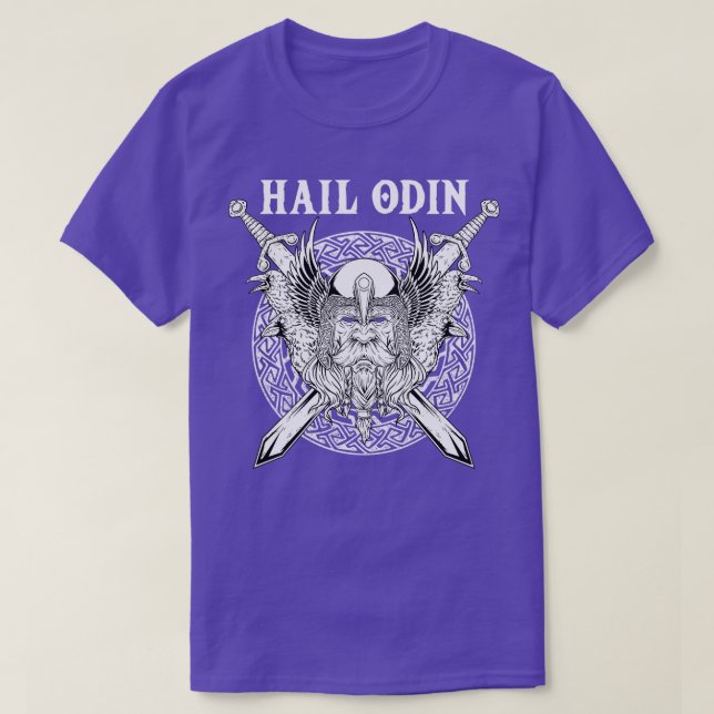 Camiseta Hail Odin Viking Valhalla 4 (Diseño del anverso)