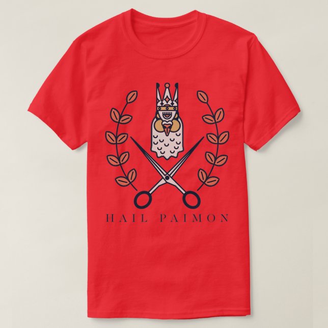 Camiseta Hail Paimon (Diseño del anverso)