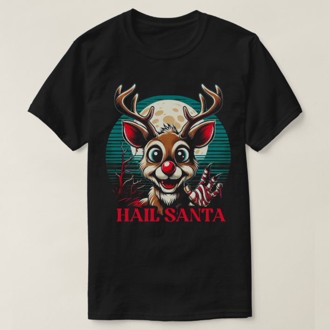 Camiseta Hail Santa (Diseño del anverso)