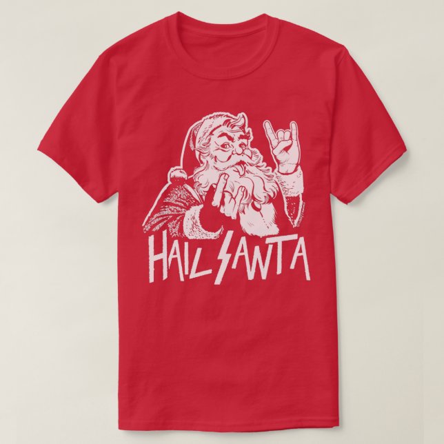 Camiseta Hail Santa Essential TShirt  (Diseño del anverso)