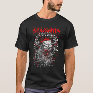 Camiseta Hail Santa: Navidades Satánicos De Vampirefreaks