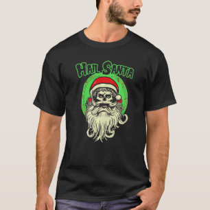 Camiseta Hail Santa Skull Fiend Santa Claus Navidades oscur