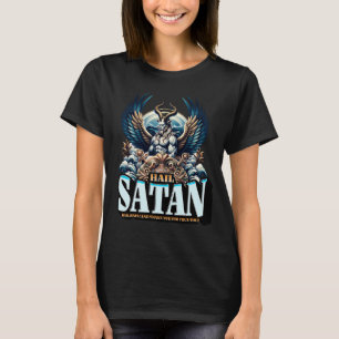 Camiseta Hail Satan Hail Iowa y gracias por tu tiempo