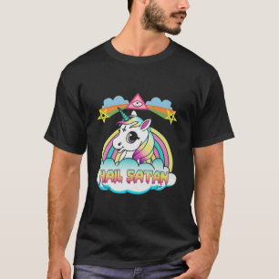 Camiseta Hail Satan Unicorn
