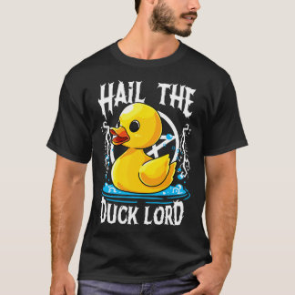Camiseta Hail the Duck Lord Pun Meme Men Funny Hallow