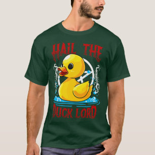 Camiseta Hail the Duck Lord Pun Meme Men Funny Hallow